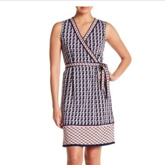 None Dresses & Skirts - Max studio sleeveless faux wrap dress size L